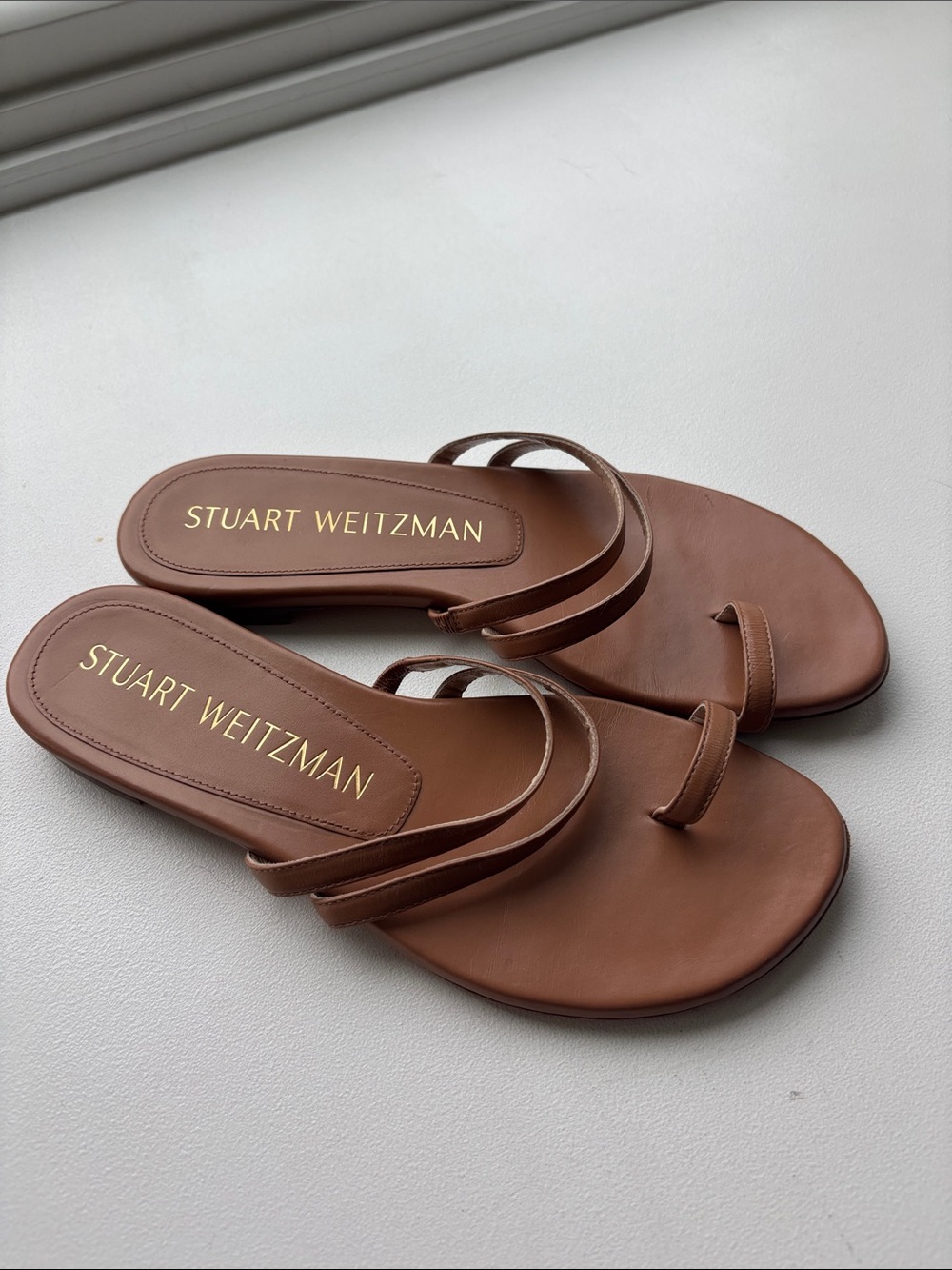 Stuart Weitzman Sandals Leonita Flat Sandals size 6